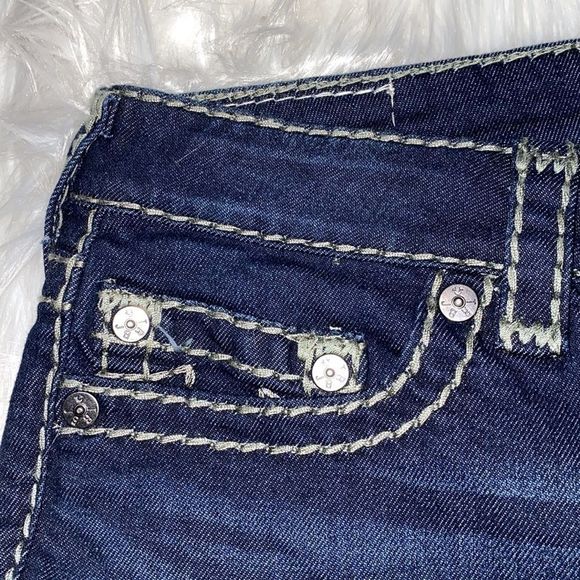 True Religion Hallie Mid Rise Super Skinny Jeans Sz 31 - Picture 10 of 14